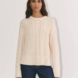 EVERLANE THE CABLE SWEATER